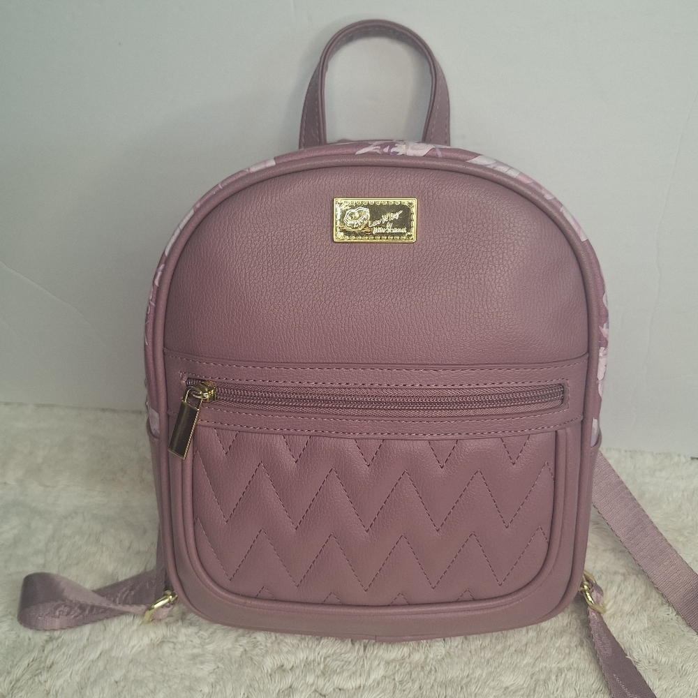 Betsey Johnson Plum Backpack
